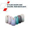 Мышка Canyon MW-22 Dual Band RGB Wireless Pearl Rose (CNS-CMSW22PR) изображение 9