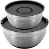 Миска MasterPro Foodies collection набір 2 шт з кришками 20/24 см (BGMP-1553)