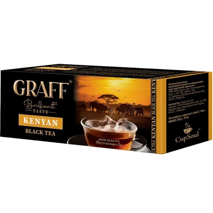 Чай Graff Kenyan 25х2 г (4820279610092) изображение 2
