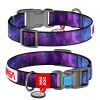 Ошейник для животных WAUDOG Nylon c QR-паспортом "NASA21" пластиковый фастекс XL (4504-0148)