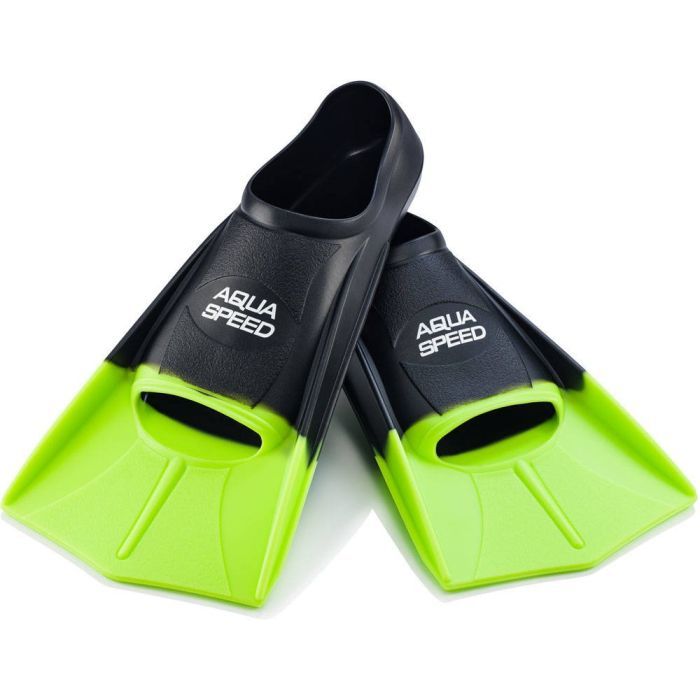 Ласты Aqua Speed Training Fins 137-38 5633 чорний, зелений 39-40 (5908217656339)