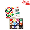 Акриловые краски Rosa для декора матовые 12 цв по 20 мл (4823098511717) изображение 4