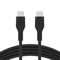 Photos - Cable (video, audio, USB) Belkin Дата кабель USB-C to USB-C 2.0m 60W   CAB009BT2MBK (CAB009BT2MBK)
