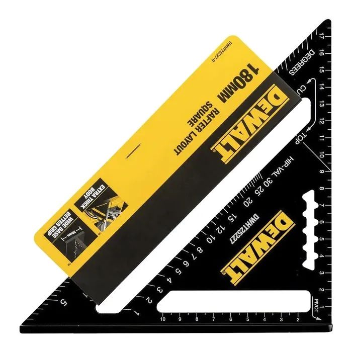 Косинець DeWALT для покрівельних робіт, металевий, 180х180 мм (DWHT25227-0) зображення 3