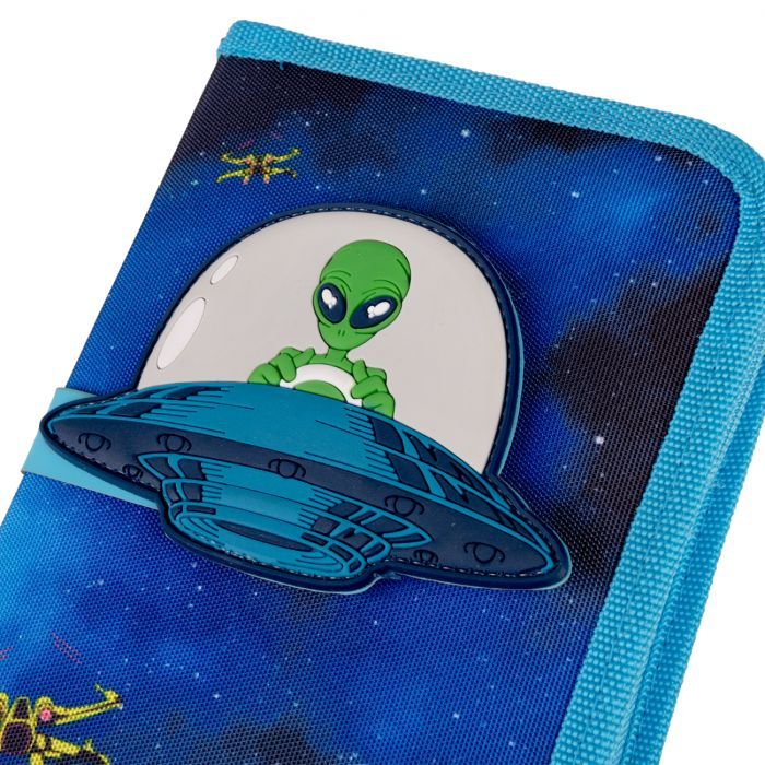 Пенал Yes UFO HP-04 с двумя клапанами (533594) изображение 5