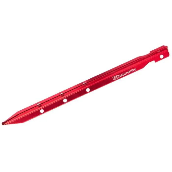 Комплект колышков Naturehike NH15A009-I 25 см червоний 4 шт (6927595717516R)