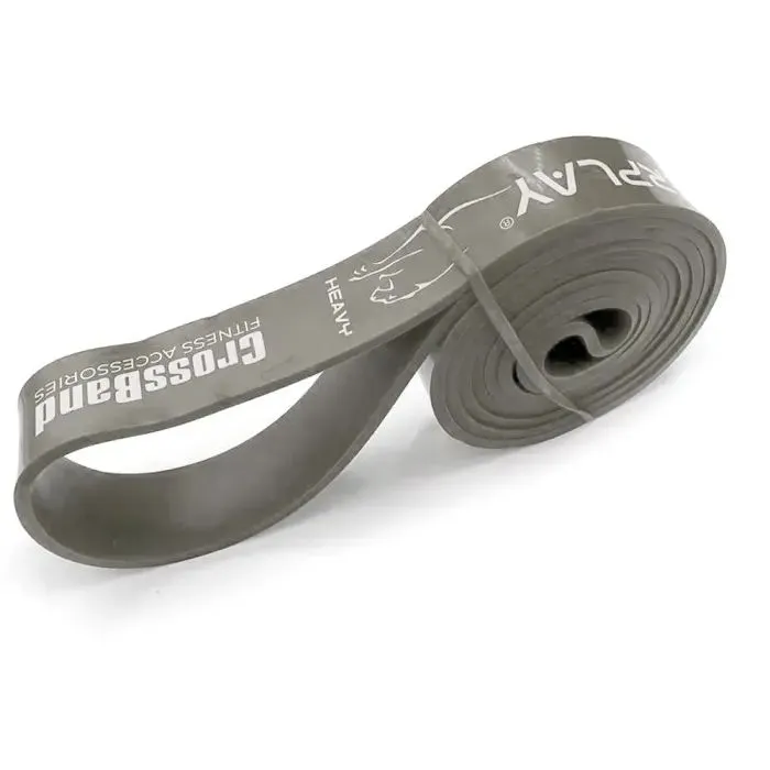 Еспандер PowerPlay -петля для фітнесу і кроссфіту Сіра (PP_4115_Grey_(23-54 kg)) зображення 2