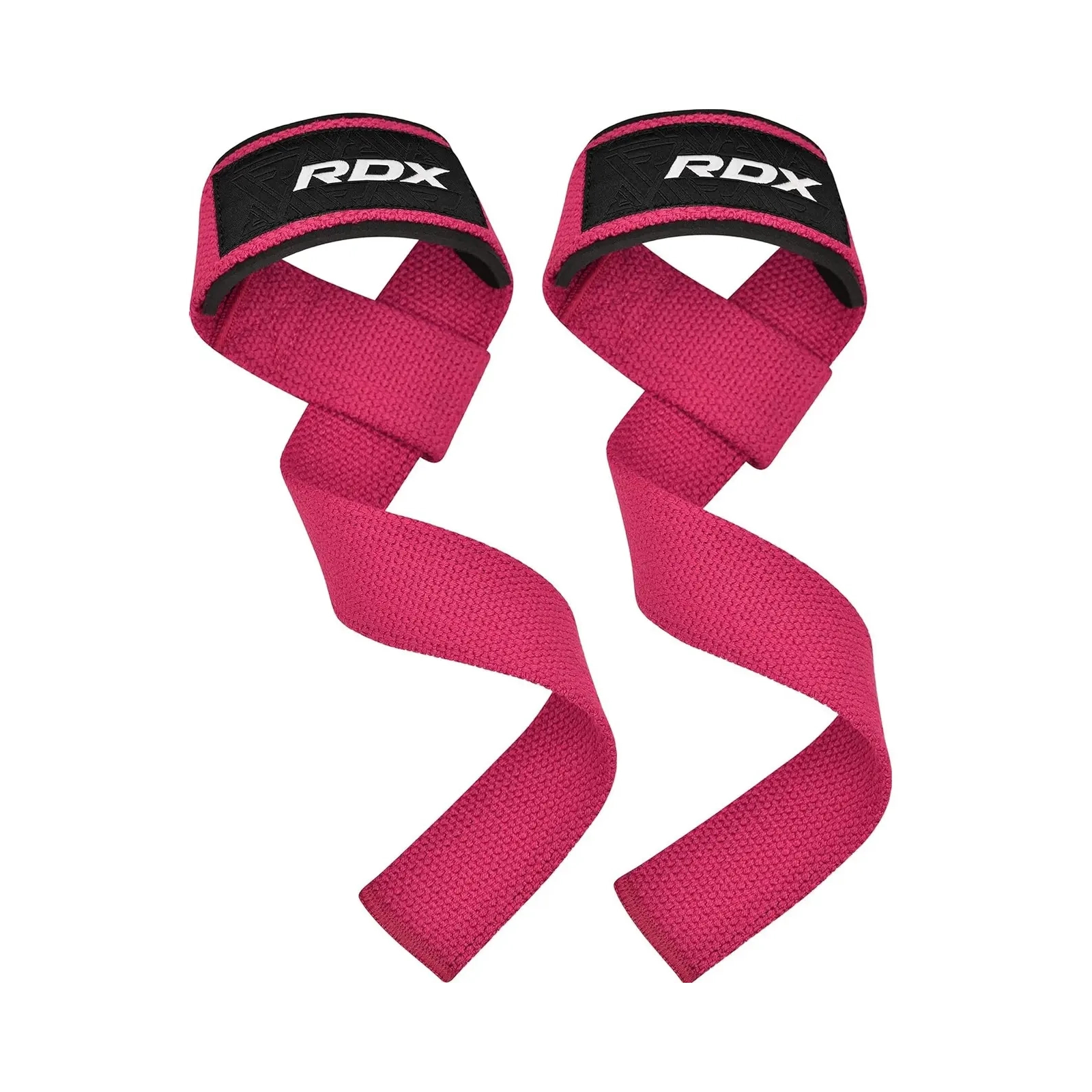 Кистевые лямки RDX W1 Gym Single Strap Pink Plus (WAN-W1P+)