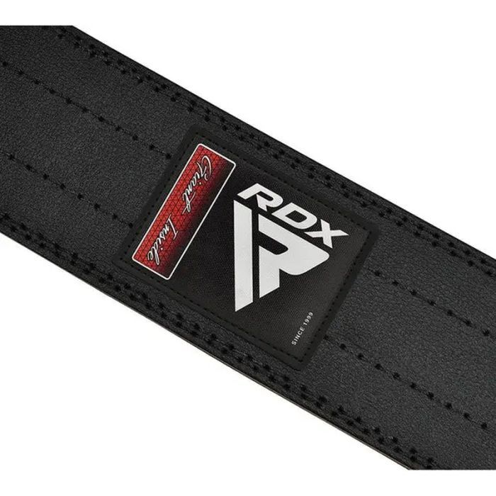 Атлетический пояс RDX для пауерліфтингу RD1 шкіряний Blue L (WPB-RD1U-L) изображение 4