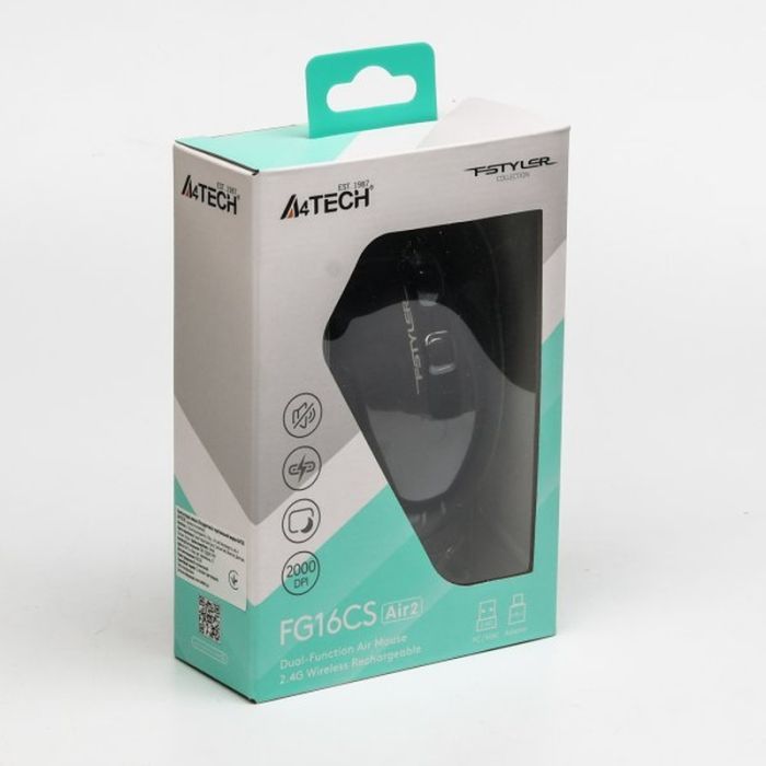 Мышка A4Tech FG16CS Air2 Wireless Black (4711421998468) изображение 11