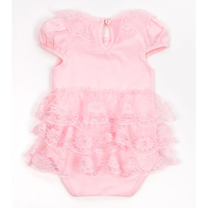 Боди детское Breeze песочник с рюшем (14298-92G-pink) изображение 2