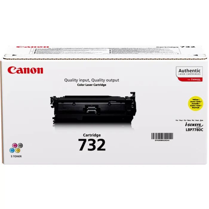 Картридж Canon 732 Y для LBP7780 yellow (6260B002) изображение 2