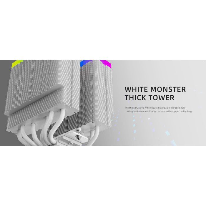 Кулер до процесора ID-Cooling Frozn A620 ARGB White (FROZN A620 ARGB White) зображення 11