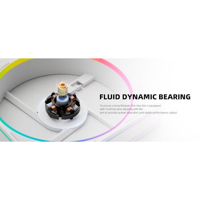 Кулер до процесора ID-Cooling Frozn A620 ARGB White (FROZN A620 ARGB White) зображення 12