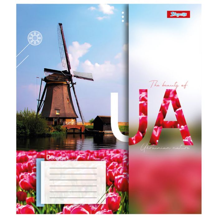 Тетрадь 1 вересня 1В The beauty of UA 96 листов линия (767175) изображение 2