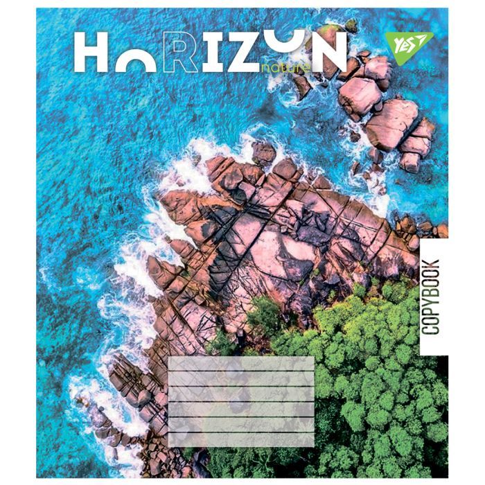 Зошит Yes Horizon nature 48 аркушів клітинка (767110) зображення 2
