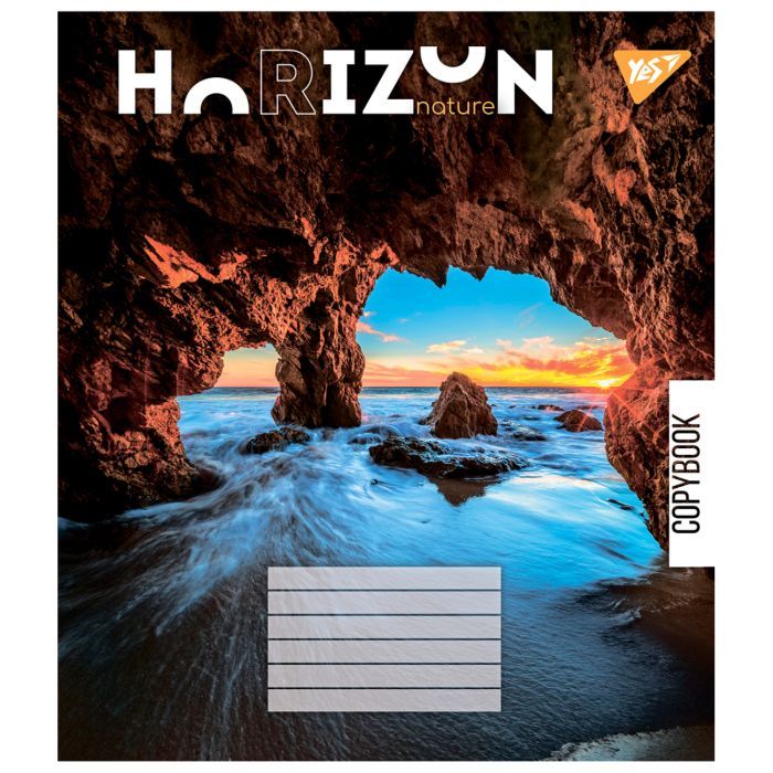 Зошит Yes Horizon nature 48 аркушів клітинка (767110) зображення 3
