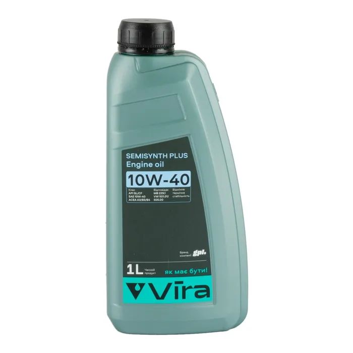 Моторное масло VIRA Semisynthetic Plus 10W-40 1 л (VI0351)