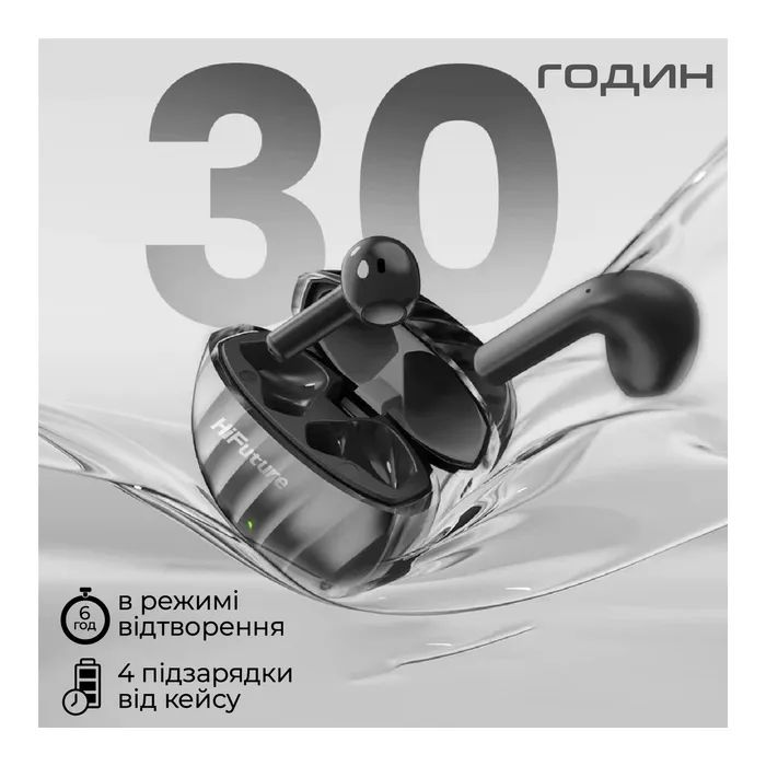 Наушники HiFuture FlyBuds3 Black (flybuds3.black) изображение 2