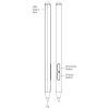 Стилус Xiaomi Redmi Smart Pen White (BHR8577GL) for Redmi Pad Pro (1052506) изображение 4