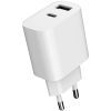 Зарядное устройство Gembird 1xUSB-A+1xUSB-C 5V/2.4A (12W) white (TA-UC-2AC12-01) изображение 5