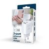 Зарядное устройство Gembird 1xUSB-A+1xUSB-C 5V/2.4A (12W) white (TA-UC-2AC12-01) изображение 6