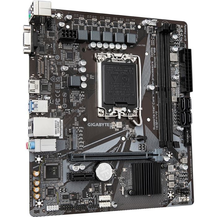 Материнская плата GIGABYTE H610M H V2 изображение 2