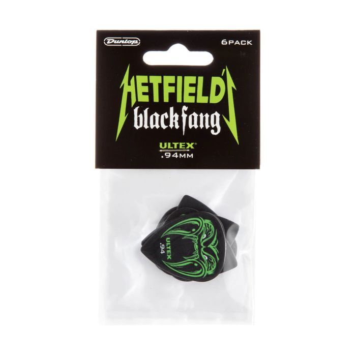 Медиатор Jim Dunlop Hetfield's Black Fang Pick .73mm 6 шт. (PH112P.73) изображение 2
