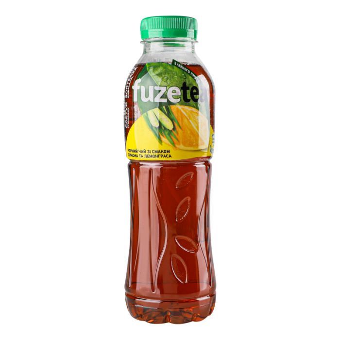 Напиток Fuzetea Чай холодный черный Со вкусом лимона и лемонграсса 1 л (5449000236241)