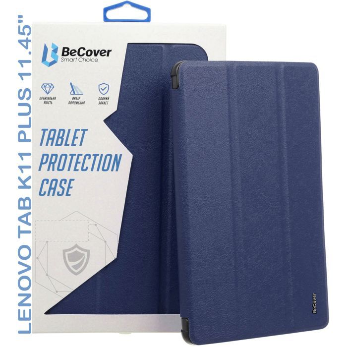 Чехол для планшета BeCover Smart Case Lenovo Tab K11 Plus TB-352F 11.45" Gray (711851) изображение 6