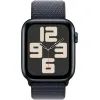 Смарт-годинник Apple Watch SE 2024 GPS 44mm Midnight Aluminium Case with Ink Sport Loop (MXEP3QH/A) зображення 2
