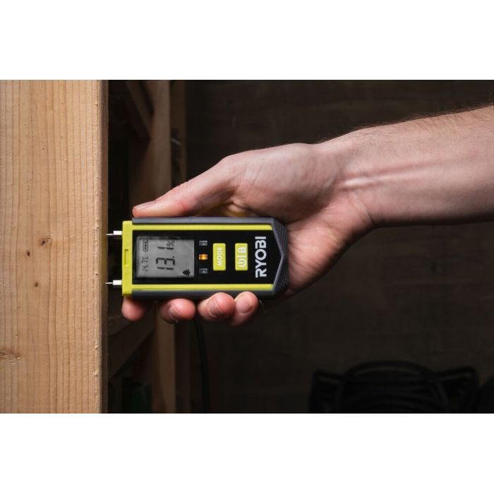 Влагомер Ryobi RBPINMM1 древесина/штукатурка/бетон ±2% (5133005032) изображение 8