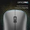 Мышка OfficePro M225G Silent Click Wireless Gray (M225G) изображение 8