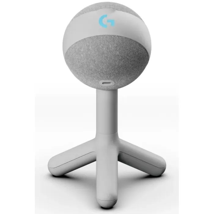 Микрофон Logitech G Yeti Orb RGB Gaming Mic with Lightsync Off-White (988-000558) изображение 5