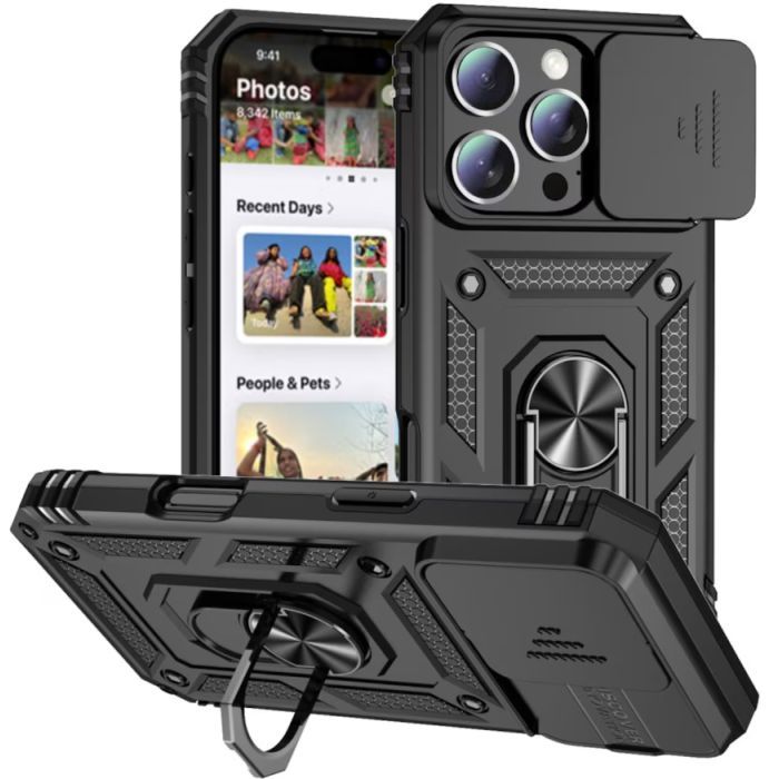 Чехол для мобильного телефона BeCover Military Apple iPhone 16 Pro Max Black (712156) изображение 6