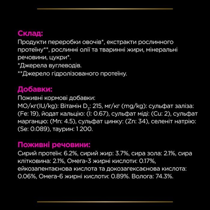 Влажный корм для кошек Purina Pro Plan Veterinary Diets UR ST/OX Urinary При почечнокаменной болезни 195 г (8445290093431) изображение 10