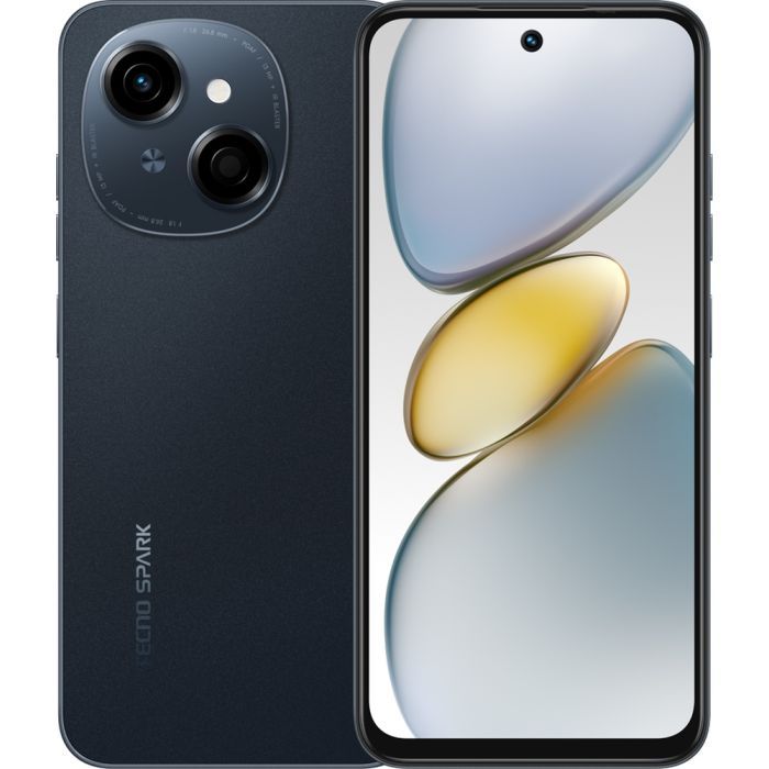 Мобильный телефон Tecno Spark Go 1 4/128GB Startrail Black (4894947036163)