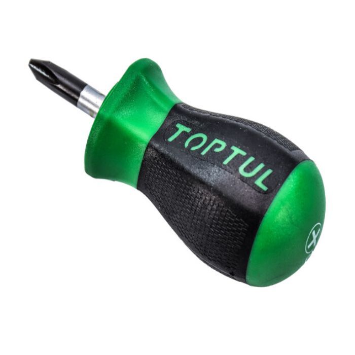 Отвертка Toptul короткая крестовая PH2x25 (FBBB0203)