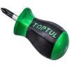 Отвертка Toptul короткая крестовая PH2x25 (FBBB0203)