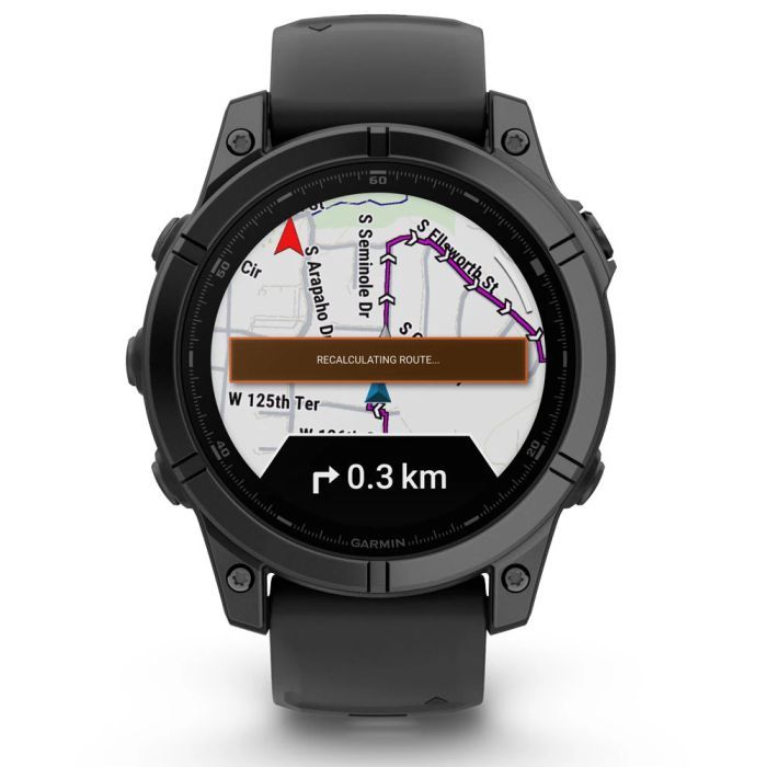 Смарт-часы Garmin fenix E, 47mm, Slate Gray Steel/Black, GPS (010-03025-01) изображение 8