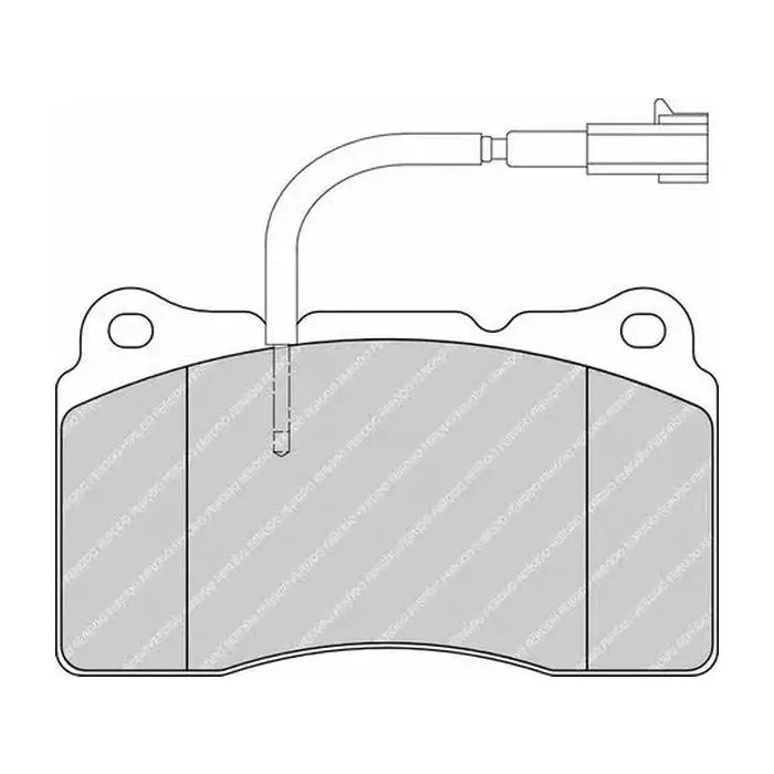 Тормозные колодки FERODO FDB1794 изображение 2