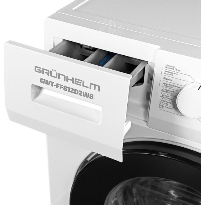 Стиральная машина Grunhelm GWT-FF812D2WB изображение 2