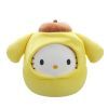 Мягкая игрушка Squishmallows Хелоу Китти в образе Помпомпурина 20 см (SQSN00387)