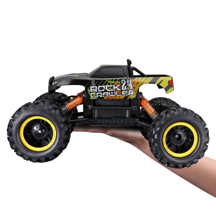 Радиоуправляемая игрушка Maisto Rock Crawler 2.4 ГГц (аккум. 6.4v + 3хААА), черный (82746 black) изображение 7