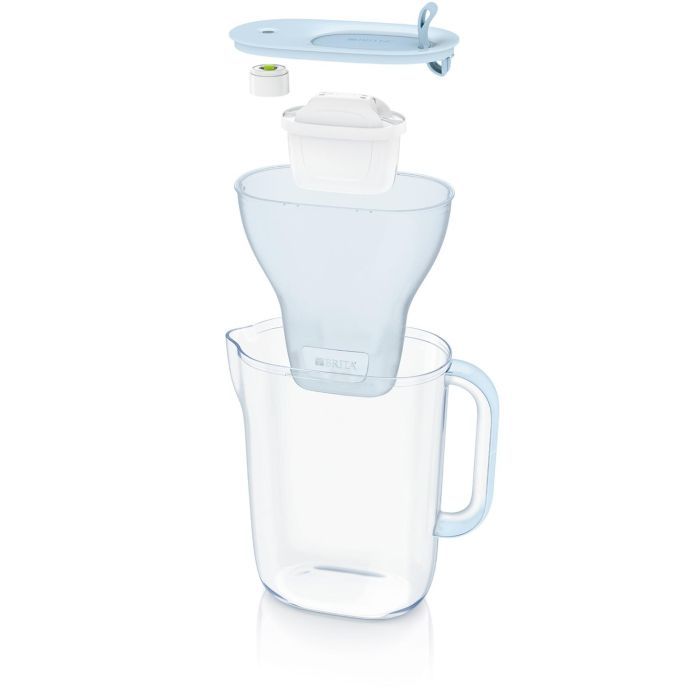 Фільтр-глечик Brita Style LED MXPro 2.4л (1.4л очищеної води) з фільтр-картриджем, синій (1052807) зображення 2
