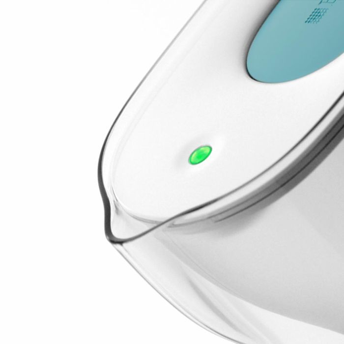 Фільтр-глечик Brita Style LED MXPro 2.4л (1.4л очищеної води) з фільтр-картриджем, синій (1052807) зображення 5