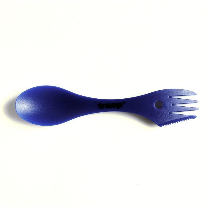 Ложка-вилка туристическая Tramp пластик Blue (UTRC-069-blue)