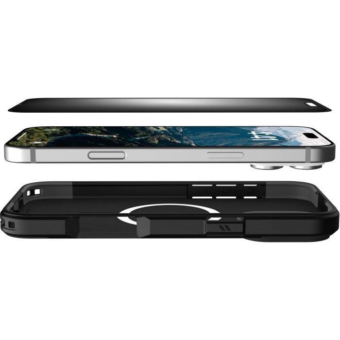 Плівка захисна UAG iPhone 16 Pro Max Removable Privacy Glass - Tint (14436911NA) зображення 6