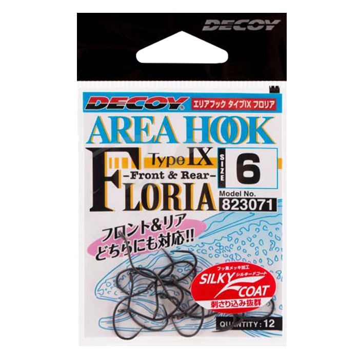 Крючок Decoy AH-IX FLORIA 14 (12 шт/уп) (1562.08.77) изображение 2