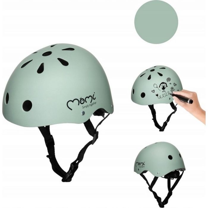 Шлем MoMi Mimi Mat gray (ROBI00049) изображение 2